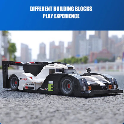 Mould King MOC Building Block Set: Porsche 919 Racing Sports Car 10002, Model K10002