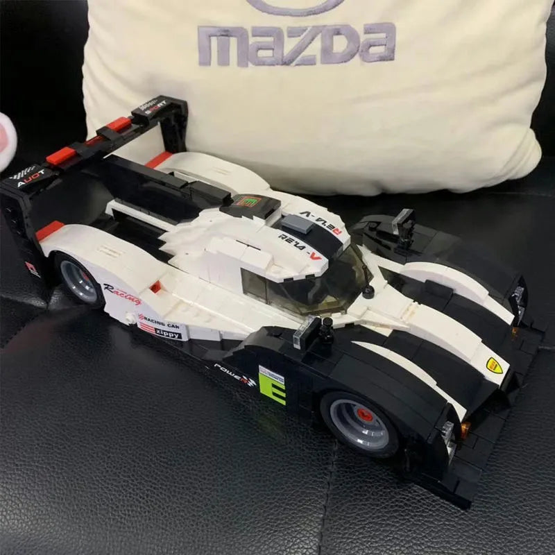 Mould King MOC Building Block Set: Porsche 919 Racing Sports Car 10002, Model K10002