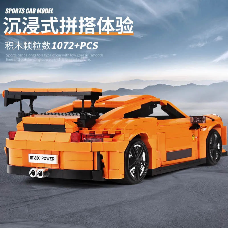 Mould King MOC Building Block Set: Porsche GT3 RS Racing Sports Car 13129