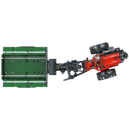 Mould King MOC Building Block Set: RC APP Motorized Farm Tractor 17005, Model K17005