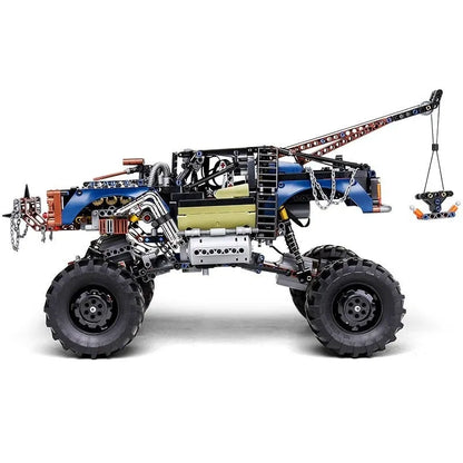 Mould King MOC Motorized Building Block Set: RC APP Rebel Tow Service Truck 18006