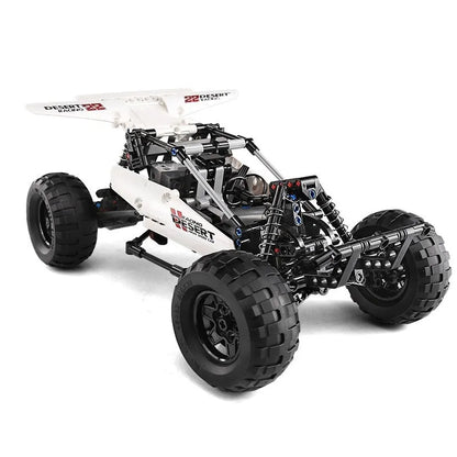 Mould King MOC Motorized Building Block Set: RC Desert Racing Buggy Truck 18001, Model K18001