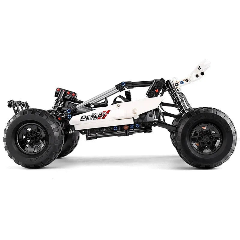 Mould King MOC Motorized Building Block Set: RC Desert Racing Buggy Truck 18001, Model K18001