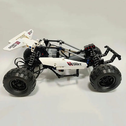 Mould King MOC Motorized Building Block Set: RC Desert Racing Buggy Truck 18001, Model K18001