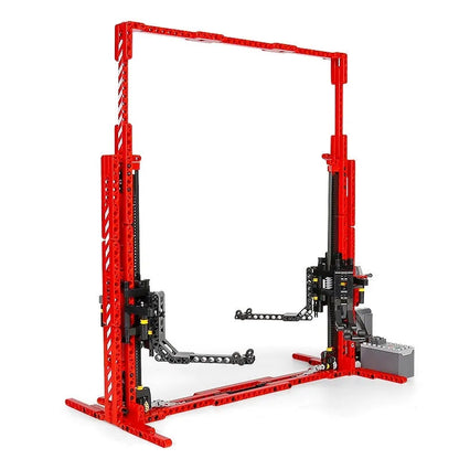 Mould King MOC Building Block Set: RC Motorized Car Lift 13053