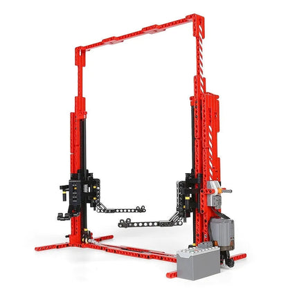 Mould King MOC Building Block Set: RC Motorized Car Lift 13053