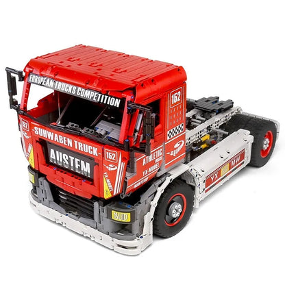 Mould King MOC Building Block Set: RC Motorized Heavy Racing Truck 13152