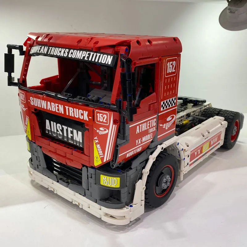 Mould King MOC Building Block Set: RC Motorized Heavy Racing Truck 13152