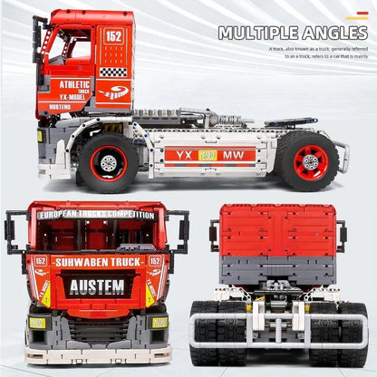 Mould King MOC Building Block Set: RC Motorized Heavy Racing Truck 13152
