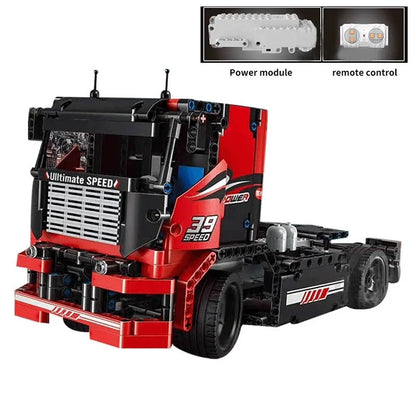 Mould King MOC Building Block Set: RC Motorized Race Sports Truck 15002
