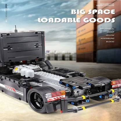 Mould King MOC Building Block Set: RC Motorized Race Sports Truck 15002