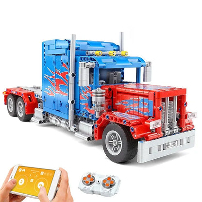 Mould King MOC Building Block Set: RC Motorized Sports Racing Truck 15001