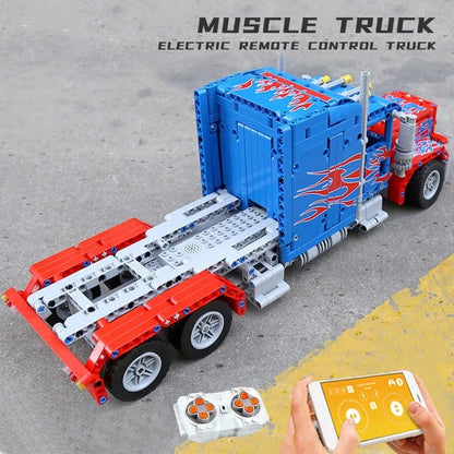 Mould King MOC Building Block Set: RC Motorized Sports Racing Truck 15001