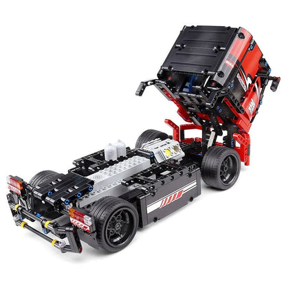 Mould King MOC Building Block Set: RC Motorized Transport Truck 15003