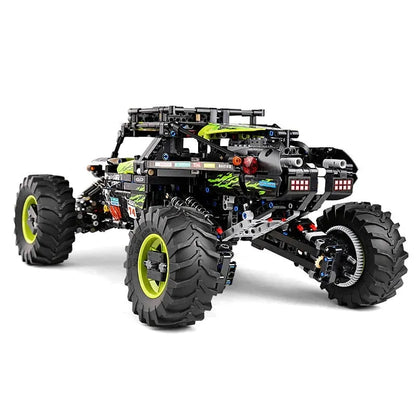 Mould King MOC Motorized Building Block Set: RC Off-Road 4WD Buggy Truck 18002, Model K18002