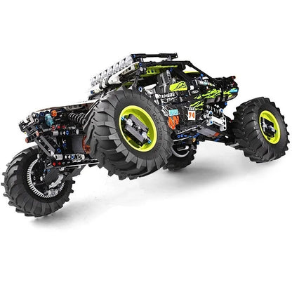 Mould King MOC Motorized Building Block Set: RC Off-Road 4WD Buggy Truck 18002, Model K18002