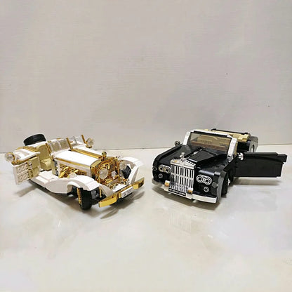 Mould King MOC Building Block Set: Retro K500 Classic Vintage Car 10003