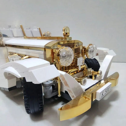 Mould King MOC Building Block Set: Retro K500 Classic Vintage Car 10003