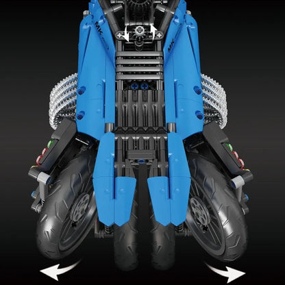 Mould King MOC Building Block Set: Sport Concept Fly Motorcycle 23009, Model K23009