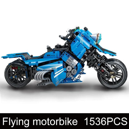 Mould King MOC Building Block Set: Sport Concept Fly Motorcycle 23009, Model K23009