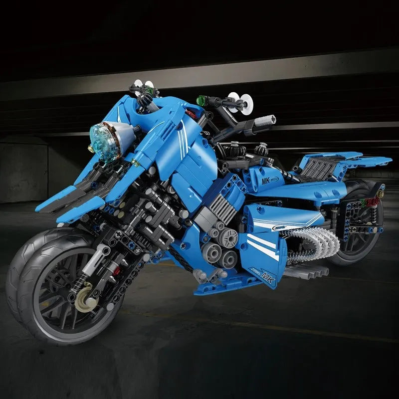 Mould King MOC Building Block Set: Sport Concept Fly Motorcycle 23009, Model K23009