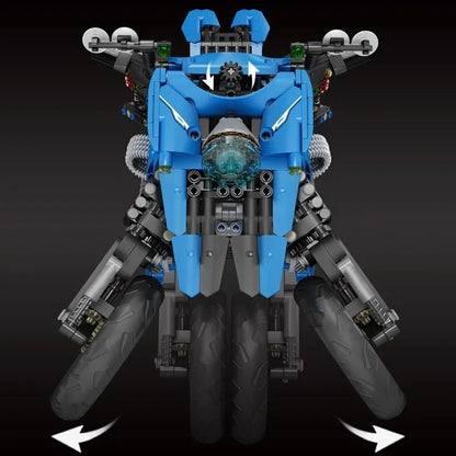 Mould King MOC Building Block Set: Sport Concept Fly Motorcycle 23009, Model K23009