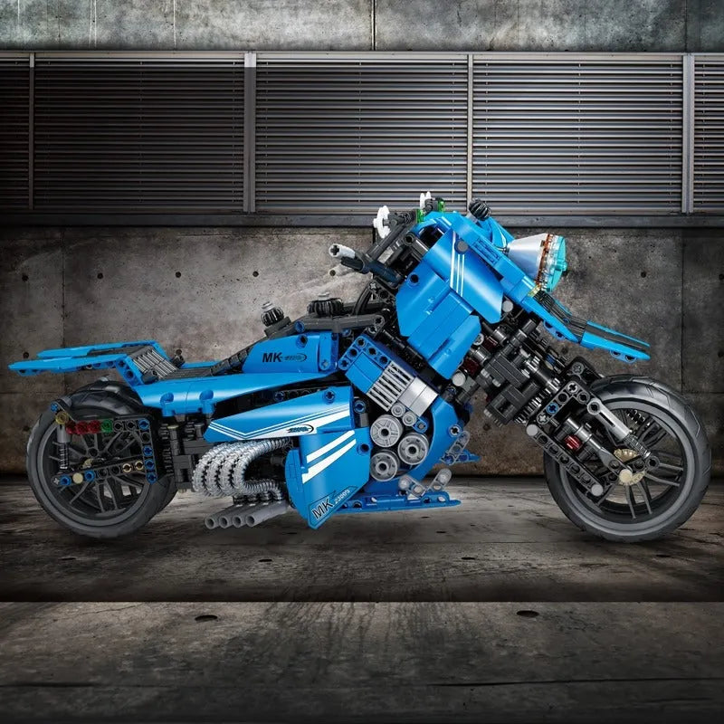 Mould King MOC Building Block Set: Sport Concept Fly Motorcycle 23009, Model K23009