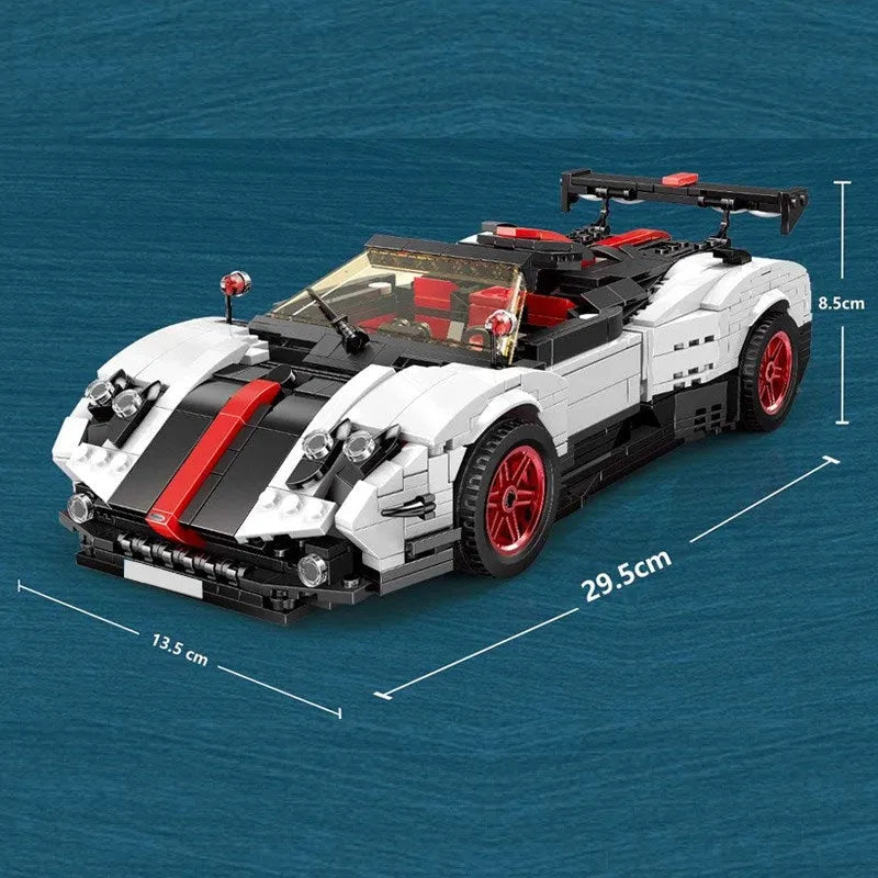 Mould King MOC Building Block Set: Zonda Cinque Roadster Racing Car 13105