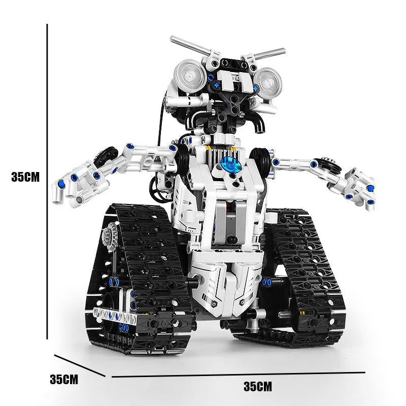 Mould King Building Block Set: Motorized APP RC Transport Robot 15046, Model K15046
