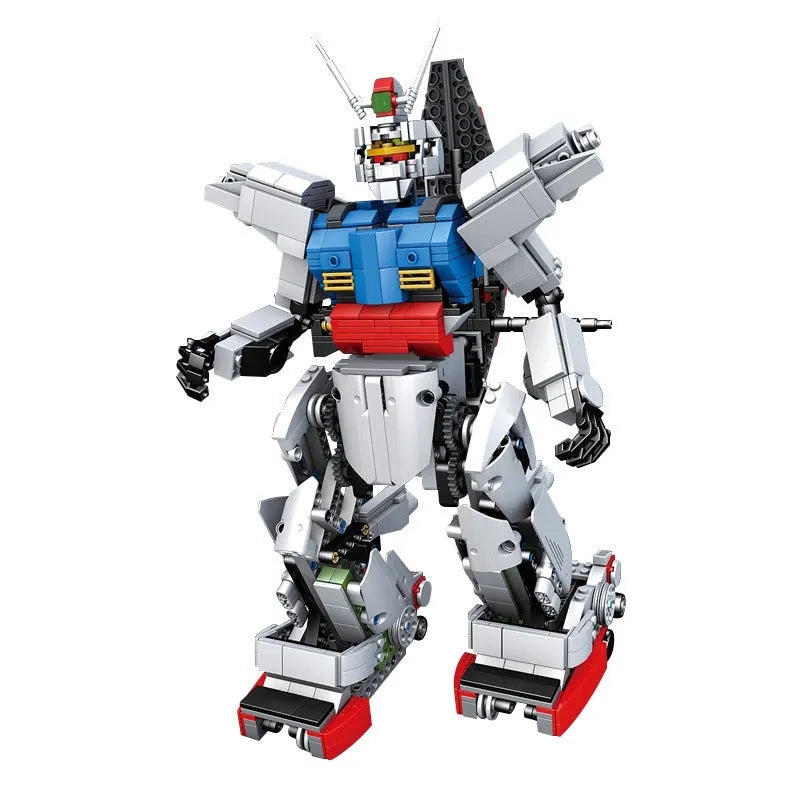 Mould King MOC Building Block Set: RC MOC Motorized RX78 Robot 15024, Model K15024