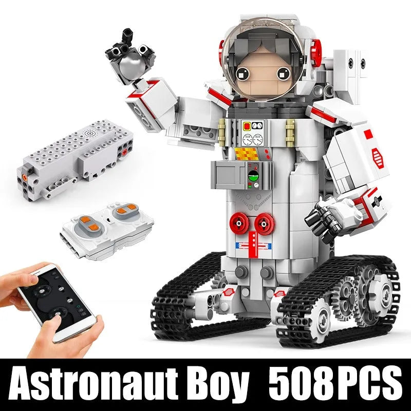 Mould King Building Block Set: RC Motorized Astronaut Girl Robot Kids 13137, Model K13137