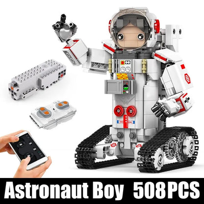 Mould King Building Block Set: RC Motorized Astronaut Girl Robot Kids 13137, Model K13137
