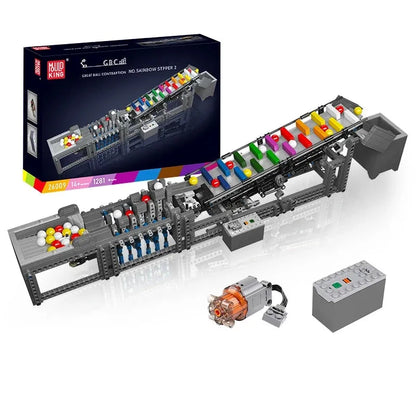 Mould King Building Block Set: Motorized Great Contraption Ball, Model 26009