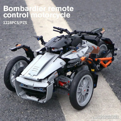 MOYU Building Block Set: Fast Spyder Bike Motorcycle 88013