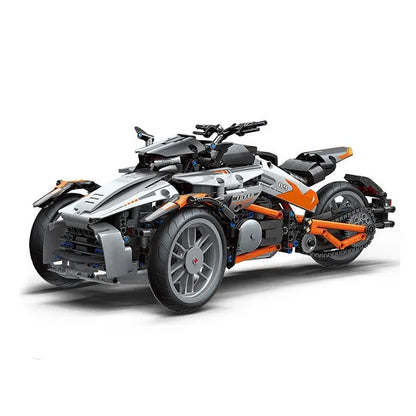 MOYU Building Block Set: Fast Spyder Bike Motorcycle 88013