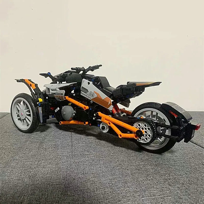 MOYU Building Block Set: Fast Spyder Bike Motorcycle 88013