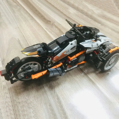 MOYU Building Block Set: Fast Spyder Bike Motorcycle 88013
