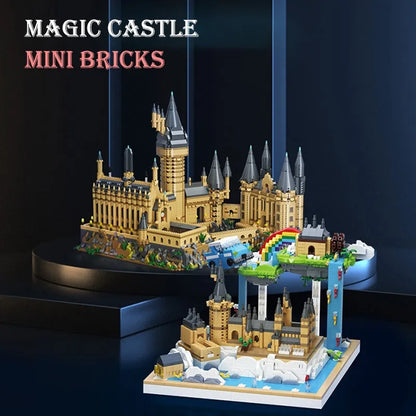 MOYU MOC Building Block Set: Harry Potter MOC Hogwarts Magic School MINI 92032, Model MY92032