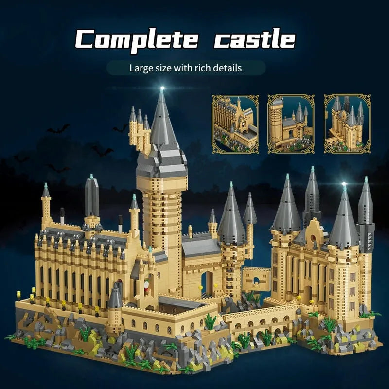 MOYU MOC Building Block Set: Harry Potter MOC Hogwarts Magic School MINI 92032, Model MY92032