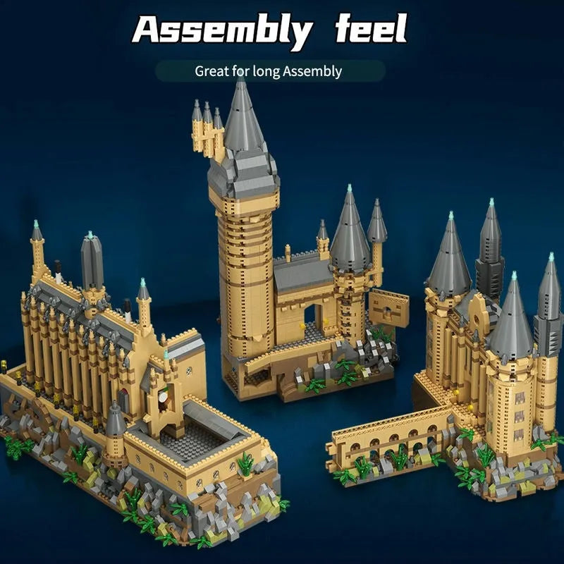 MOYU MOC Building Block Set: Harry Potter MOC Hogwarts Magic School MINI 92032, Model MY92032