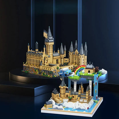 MOYU MOC Building Block Set: Harry Potter MOC Hogwarts Magic School MINI 92032, Model MY92032