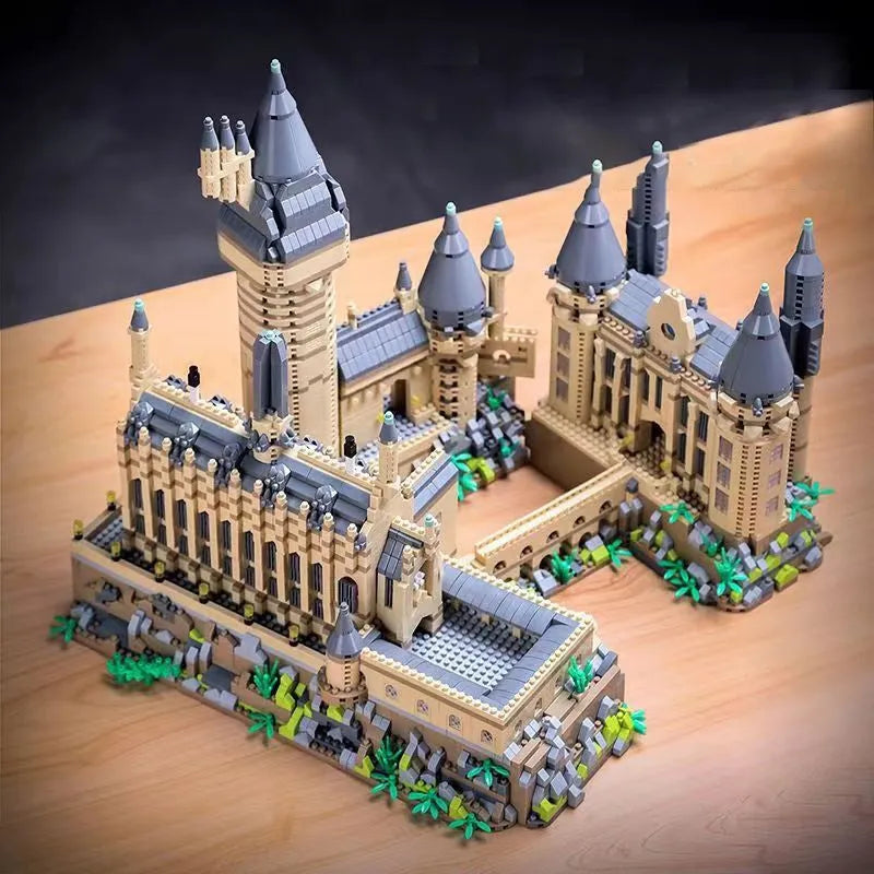 MOYU MOC Building Block Set: Harry Potter MOC Hogwarts Magic School MINI 92032, Model MY92032