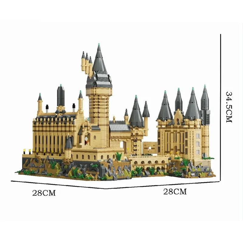 MOYU MOC Building Block Set: Harry Potter MOC Hogwarts Magic School MINI 92032, Model MY92032