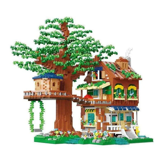 MOYU MOC Building Block Set: Idea Expert MOC Morning Tree House MINI, Model MY92014