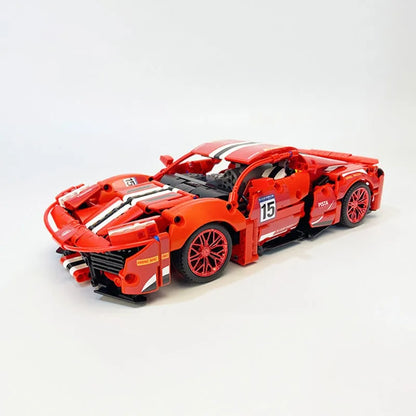 MOYU MOC Motorized Building Block Set: 88304 In The Name Of Speed Drift Sports Car, Model MY88304