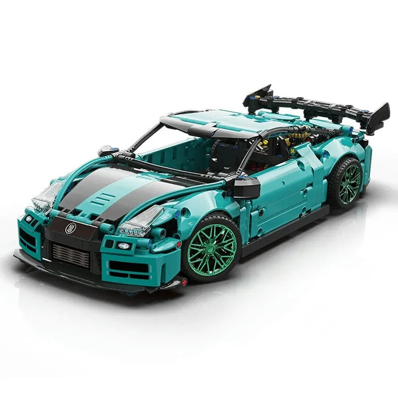 MOYU MOC Building Block Set: 88306 Ares Racing Super GTR Sports Car, Model MY88306