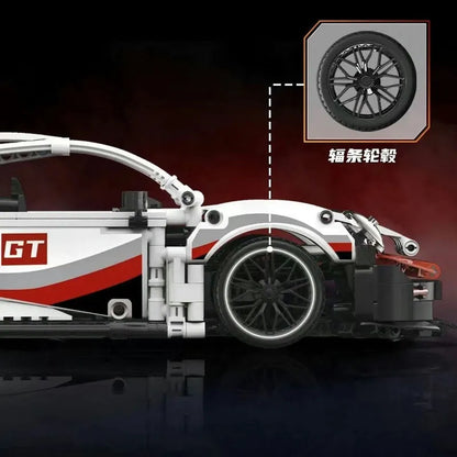 MOYU MOC Building Block Set: 88308 Ares Racing Super RSR Sports Car, Model MY88308