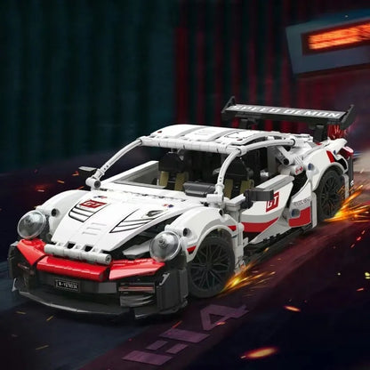 MOYU MOC Building Block Set: 88308 Ares Racing Super RSR Sports Car, Model MY88308