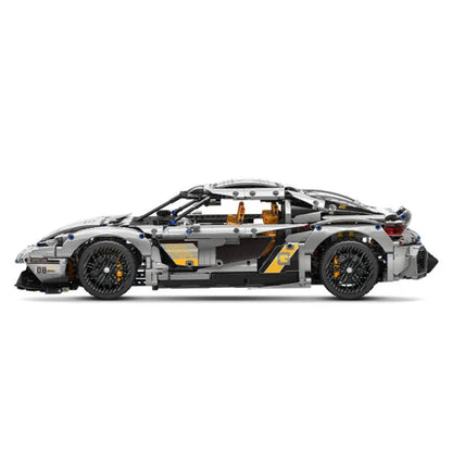 MOYU MOC Motorized Building Block Set: Ares Drag Racing Supercar MY88012