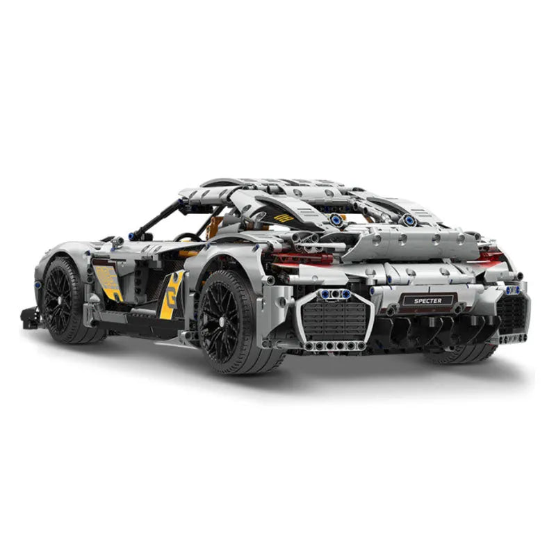 MOYU MOC Motorized Building Block Set: Ares Drag Racing Supercar MY88012